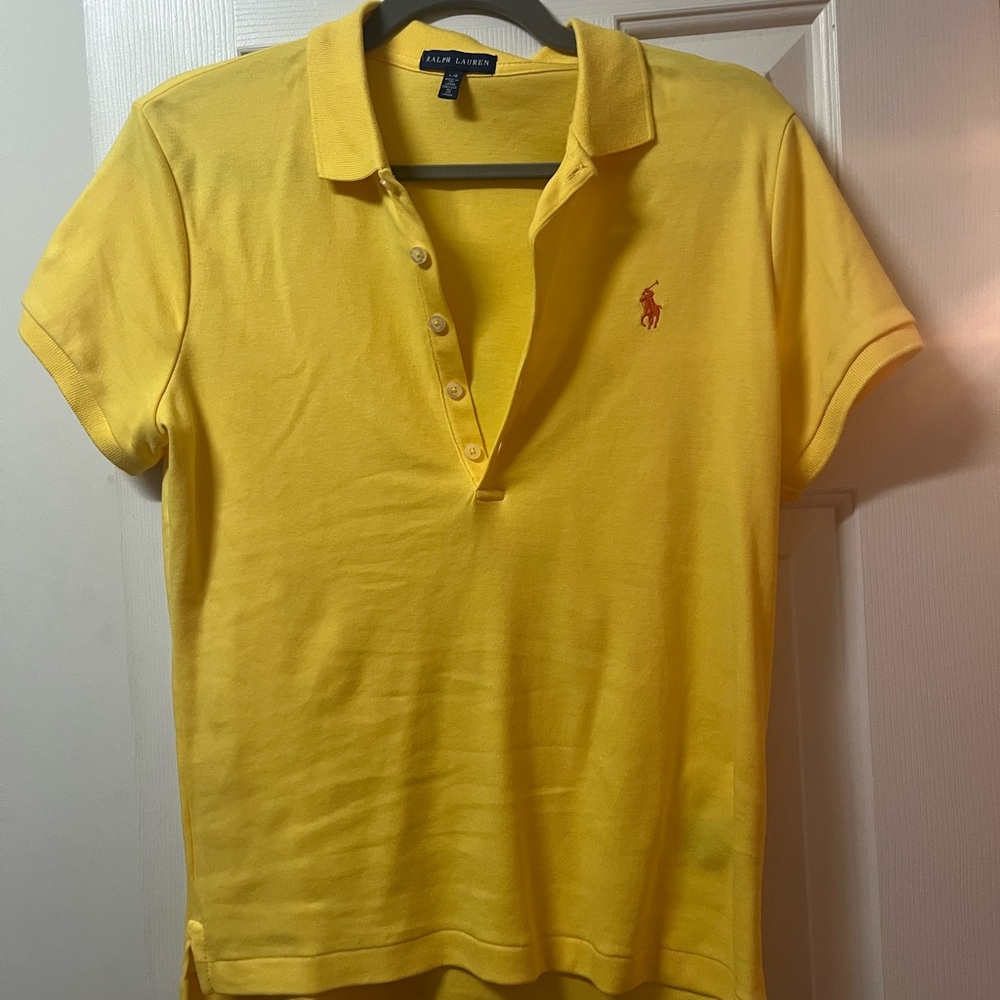 Yellow Polo Shirt by Ralph Lauren